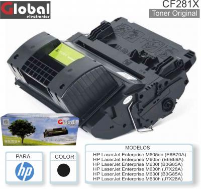 Toner Alt HP CF281X Neg Global