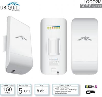 CPE UBIQUITI NanoStation LOCO2M