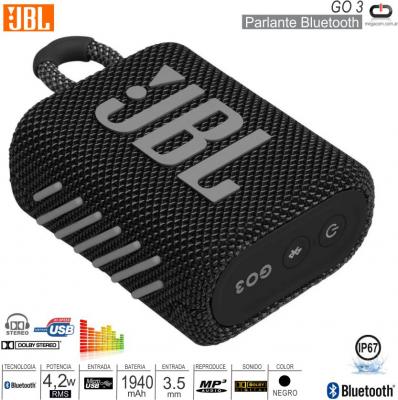 Parlante JBL GO 3