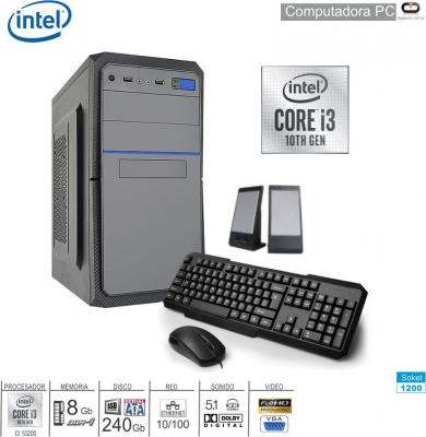 PC INTEL Core I3 10105 8Gb SSD240Gb