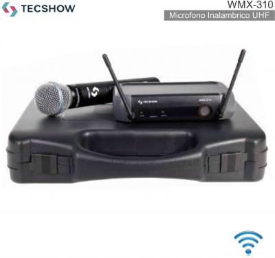 Microfono Inalambrico UHF TECSHOW WMX-310 C/R