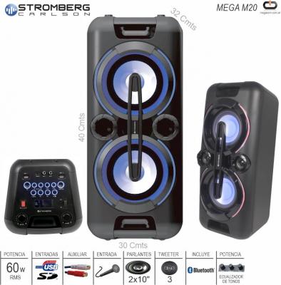 Parlante x1 STROMBERG C MEGA M-20 60w 2x10