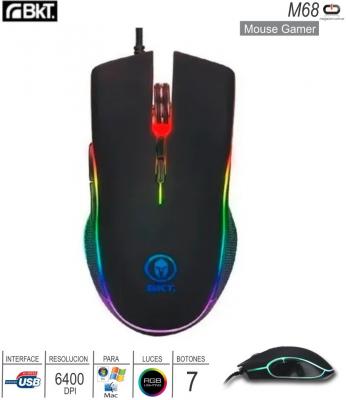 Mouse Gamer USB BKT M68