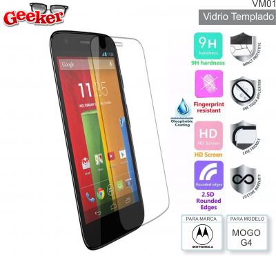 Vidrio MOTOROLA Moto G4 GEEKER VM01 