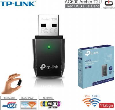 Red USB WIFI TP-LINK Archer T2U AC600 D Band 