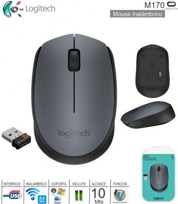 Mouse Inalambrico LOGITECH M170