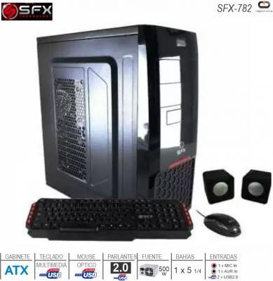 Gabinete KIT SFX SFX-782 (G/F/T/P/M) Gris