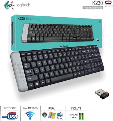 Teclado Inalambrico LOGITECH K230