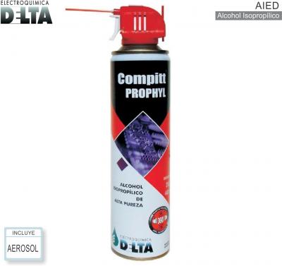 Alcohol Isopropilico EDELTA AIED 330cc 235g Aeroso