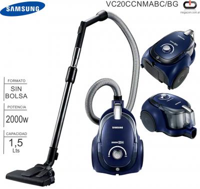 Aspiradora S/B 01.5 Lts 2000w SAMSUNG VC20CCNMABC/