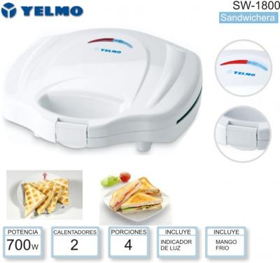 Sandwichera YELMO SW-1800