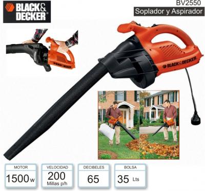 Soplador - Aspirador BLACK & DECKER BV2550