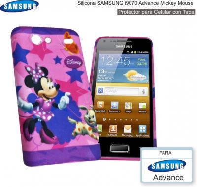 Silicona SAMSUNG i9070 Advance Mickey Mouse