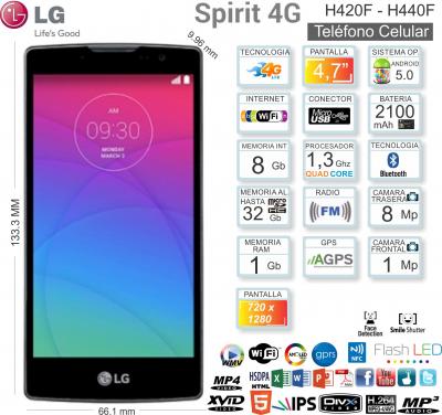 Celular LG Spirit H420F - H440F