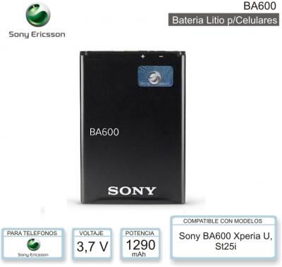 Bateria SONY ERICSSON BA600