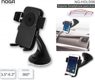 Soporte Celular Auto NOGA NG-HOLD06