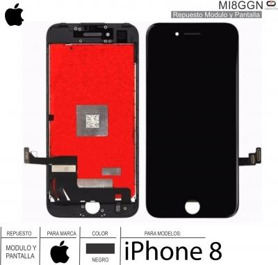 Modulo Pantalla APPLE MI8GGN iPhone 8 Negro