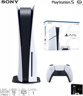 Consola SONY PlayStation 5 Fisica 1 Tb 1 Joy