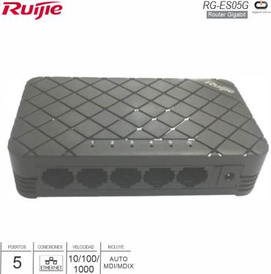 Switch 05 P RUIJIE RG-ES05G Gigabit