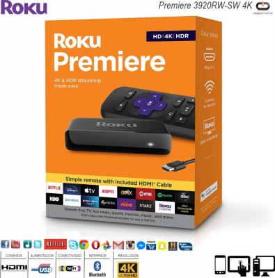 ROKU Premiere 3920RW-SW 4K