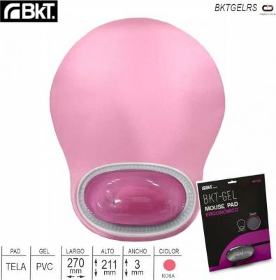 Pad Mouse con Gel BKT BKTGELRS Rosa