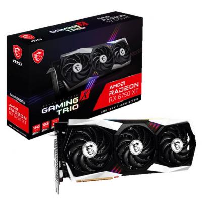 PCIE ATI 12Gb MSI RX 6750 XT GAMING X TRIO 12G