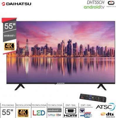 Android TV 55 LED UHD4K DAIHATSU DHT55CH