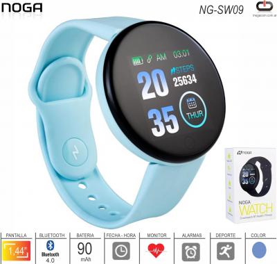 Reloj Smartwatch NOGA NG-SW09 AZ Azul 