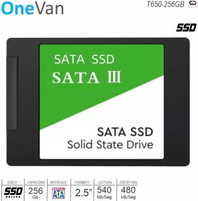 Disco SSD SATA 256 Gb ONEVAN T650-256GB