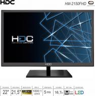 Monitor LED 22 FHD HDC HM-2150FHD VGA HDMI