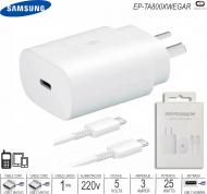 Cargador SAMSUNG EP-TA800XWEGAR 220v-1USB C 5V 3.0